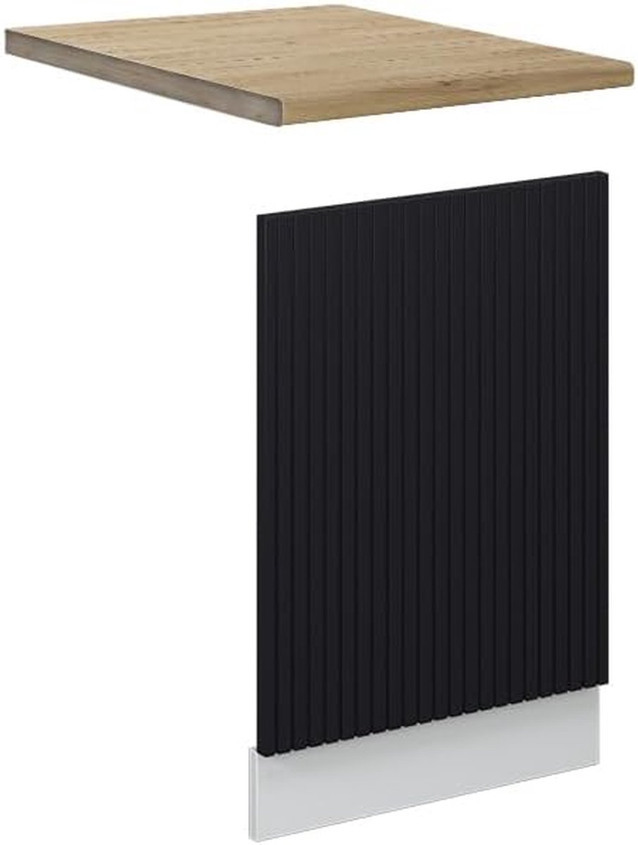 Keukenkast Frontpaneel - Vaatwasser Deur - Keuken Opknappen - Soft-close Scharnieren - 45