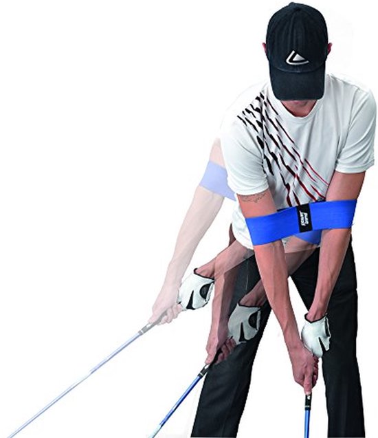 Golf Swing Trainer - Oefenhulp Band - Golfprestatie Verbeteren - Tour Getest - Eén Maat - Blauw van GOLF — afbeelding 5