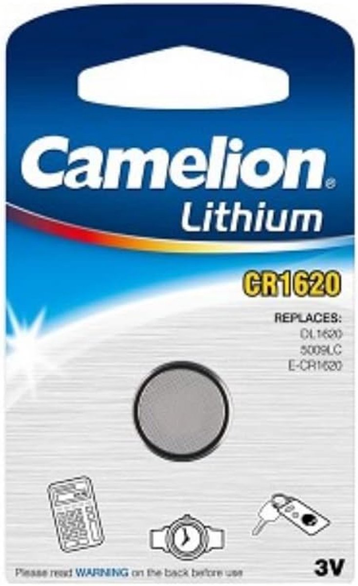 Lithium Batterij - Knoopcel Batterij - Apparaten Voeden - 3 Volt Energie - 1 Stuk - Zilver