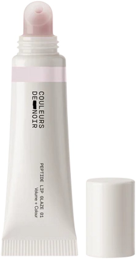 Couleurs de Noir Peptide Lip Glaze 01 Pink Sherbet 12 Make-up
