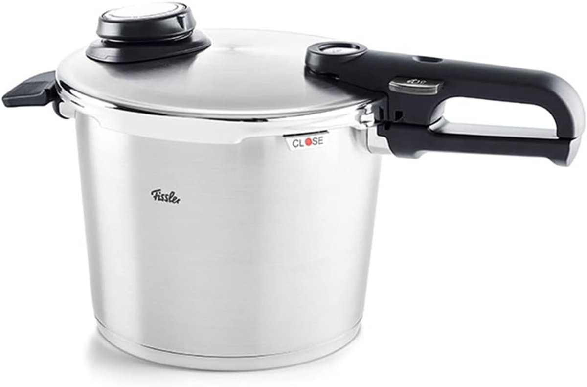 Snelkookpan - Drukpan - Gezond Koken - 4 Kookstanden - 6 Liter - Zilver