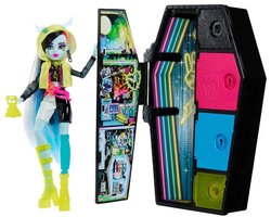 Monster High Skulltimate Secrets - Neon Frights - Frankie Stein - 21 cm - Modepop