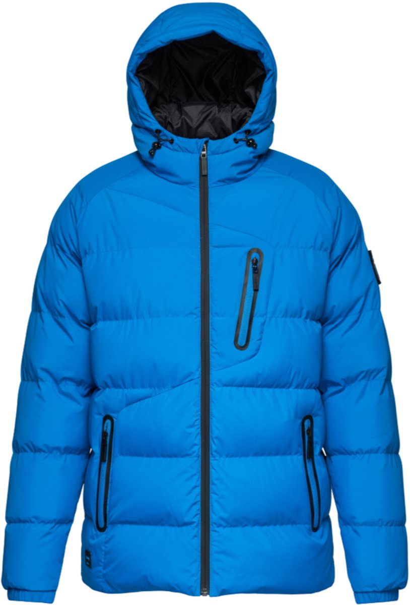 OMBRE Jas - Rits - Effen Blauw L