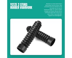 Dailygoods- Vorkcovers - Universele Motor Vorkcovers - Rubber - Schokbestendig - Antislip - Ventilatie - Verstelbaar - Motorcycle Fork Boots