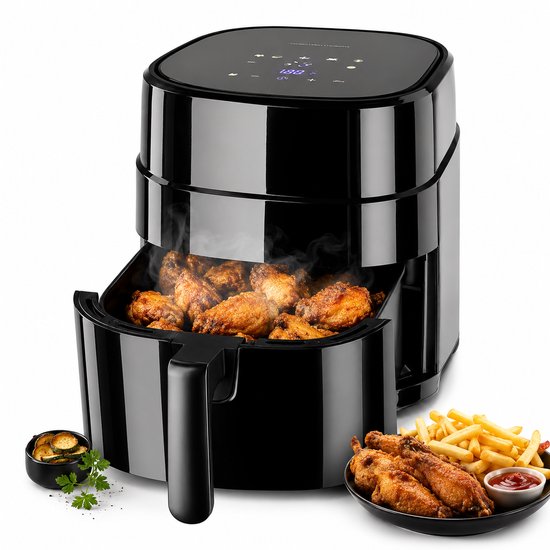 GOURMETmaxx Airfryer 4,5L met Dubbele Lade - DS Produkte - €39,99
