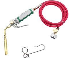 Propaan Gasbrander - Lastechniek Toorts - Diverse Toepassingen - Superfijne Vlamregeling - 41x22cm - Diverse kleuren