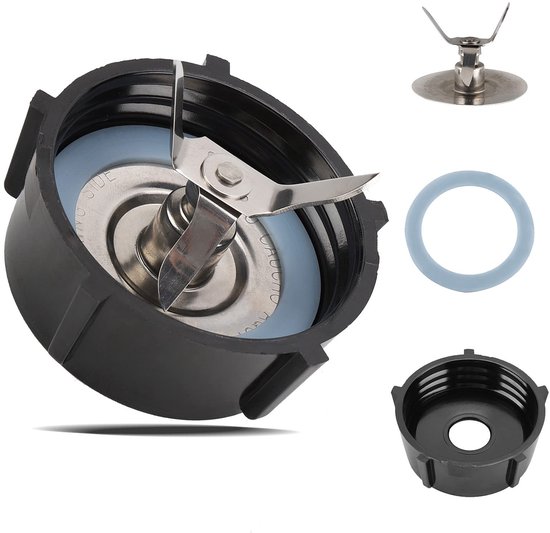 Sapcentrifuge Messen Roestvrij Staal - Vervangende Messen - Reserveonderdelen - Blender Basis - Afdichtring - Herbruikbaar en Eenvoudig te Reinigen — afbeelding 4