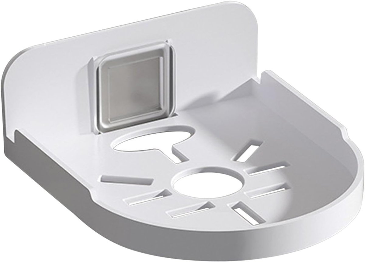 Camerahouder Wandmontage - Beveiligingscamera Beugel - Camera Beveiligen - Installatie Zonder Boren - 38 x 25 x 43 mm - Wit