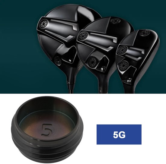 Dailygoods - Golf Club Gewichten voor 4, 5, 6 - 5g Schroefgewicht van Dailygoods — afbeelding 5