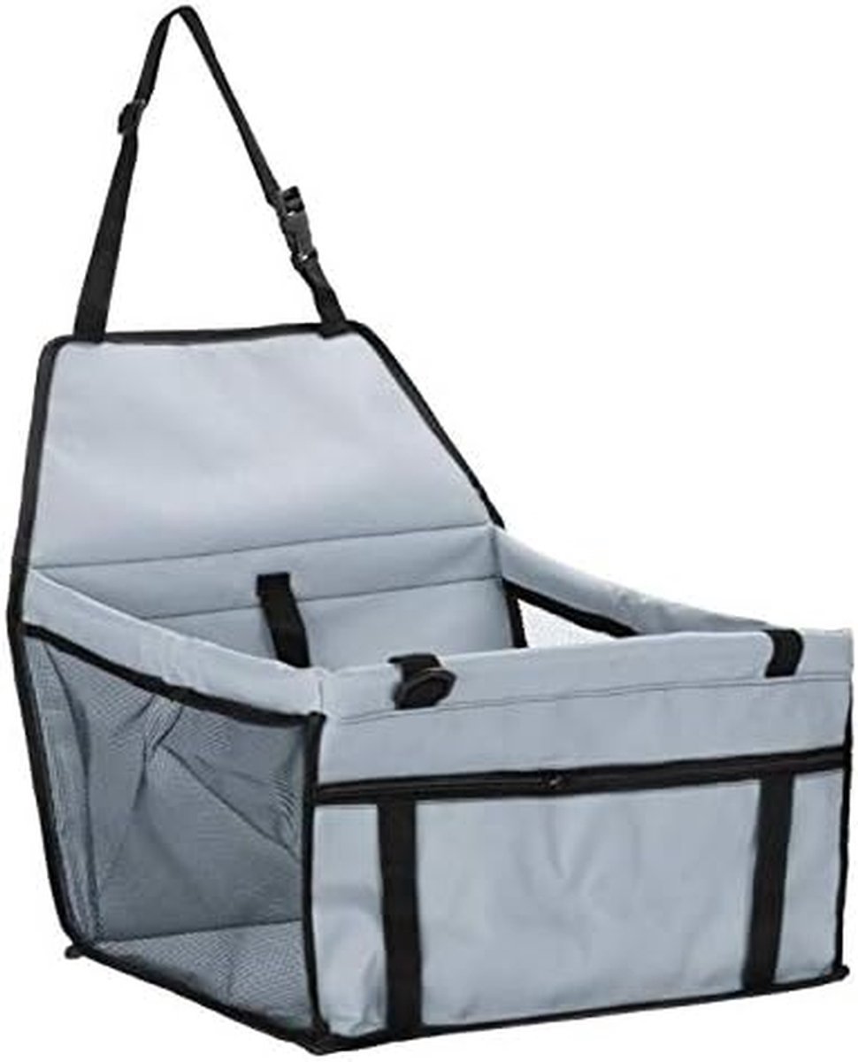 Huisdier Drager - Reistas Huisdier - Veilig Vervoer - Opvouwbaar Design - 45x35x25cm - Grijs