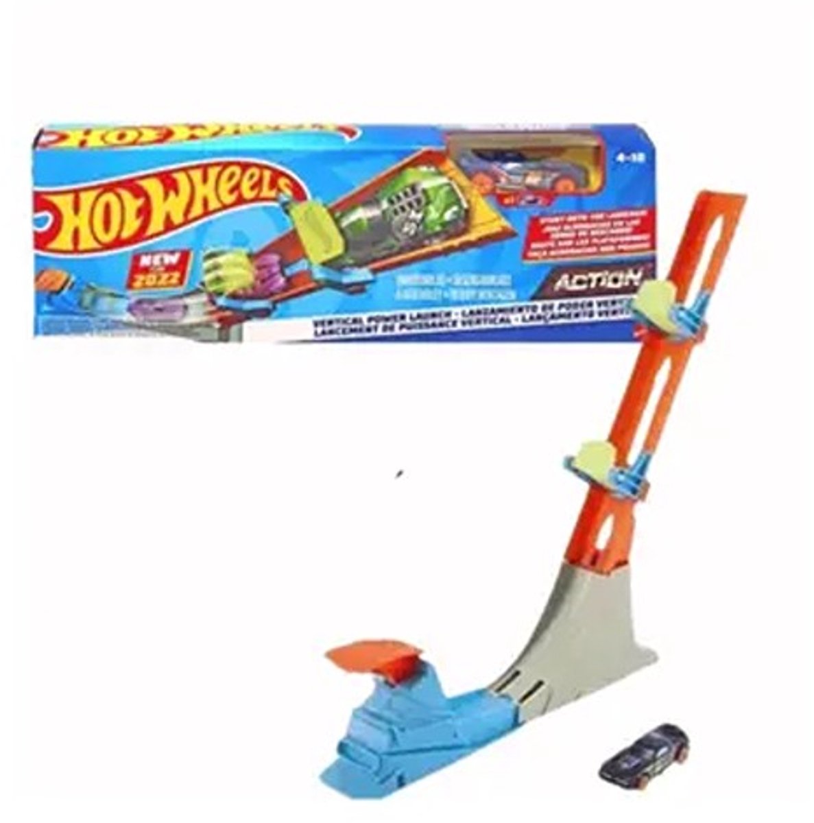 Bol.com Hot Wheels Action Stuntset Jongens 5-delig assortiment (willekeurig geleverd) aanbieding