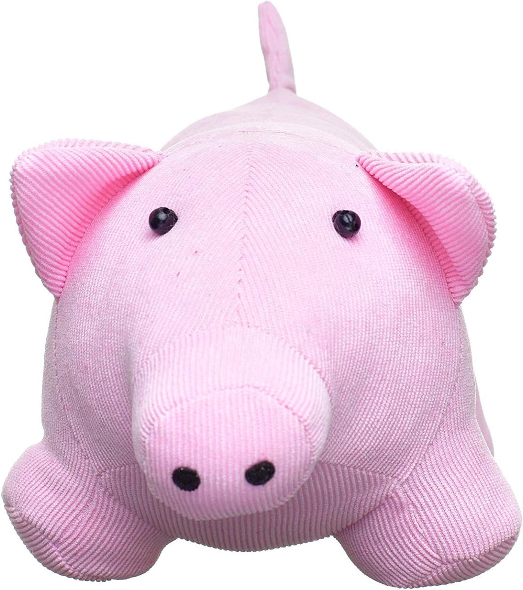 Deurstopper Varken - Deurhouder - Deuren Open Houden - Zware Granulaatvulling - Medium - Roze