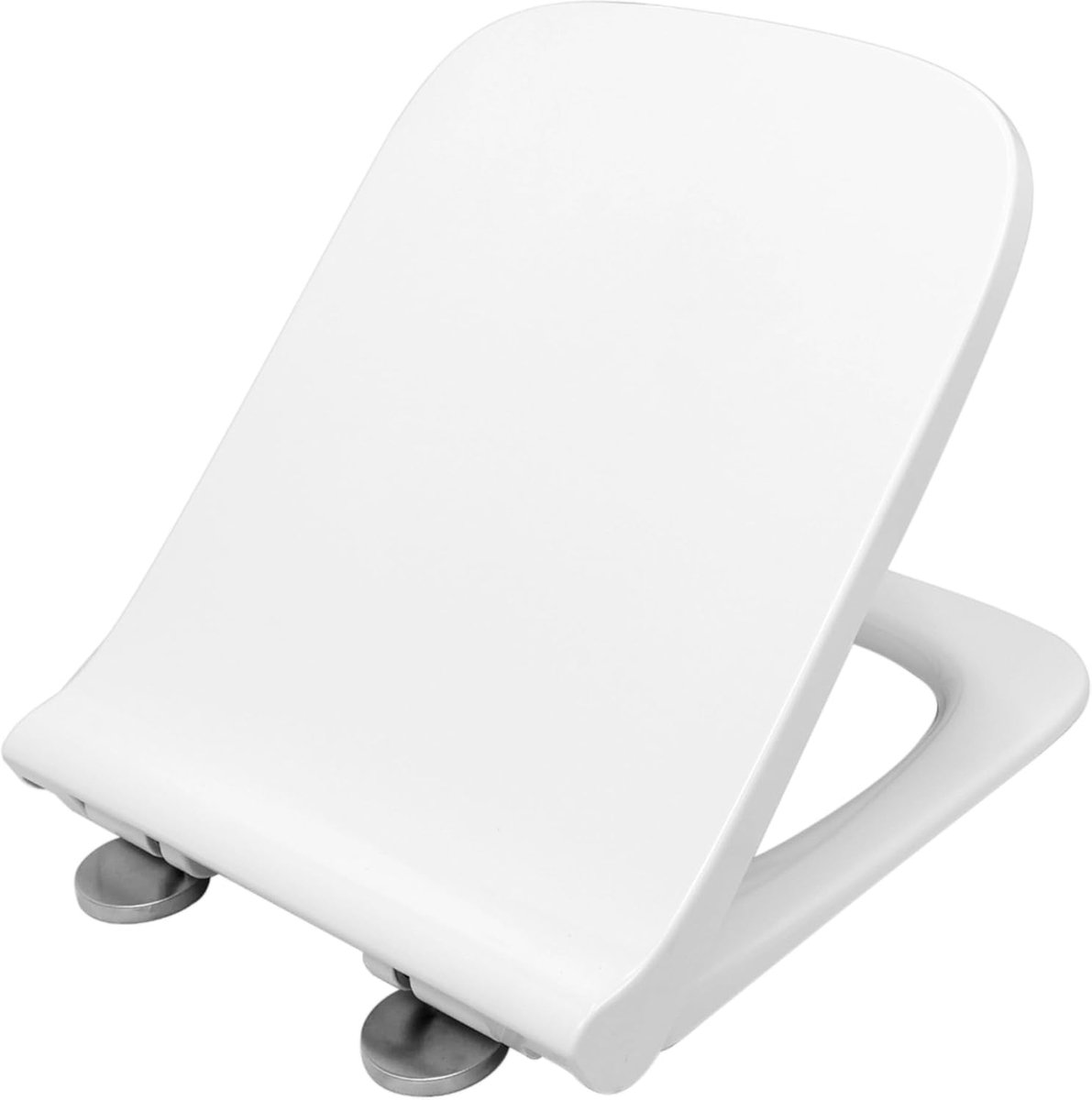 Toiletbril - WC Deksel - Badkamer Comfort - Antibacterieel Duroplast - 43 cm - Wit