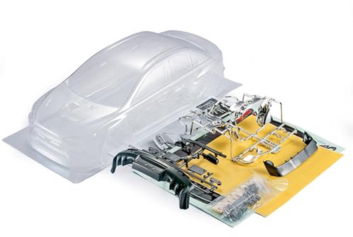 Auto Carrosserie - Model Auto - Hobby Bouw - Heldere Kit - 190mm Breed - Transparant