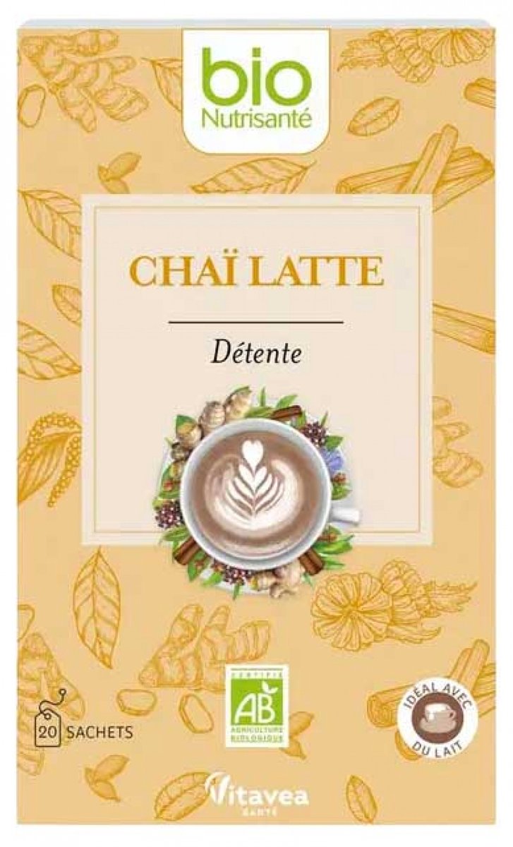 Vitavea Chaï Latte Bio 20 Sachets