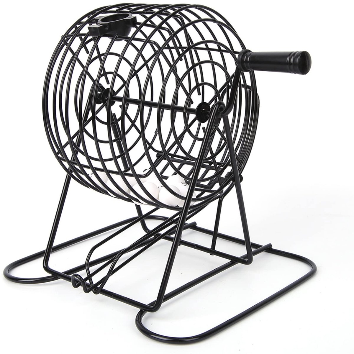 Dailygoods- Wijnset Traditioneel - Spel - Loterijautomaat - Familiegroepenentertainment - IJzer/Kunststof - Gewicht 1065 g - Bingo