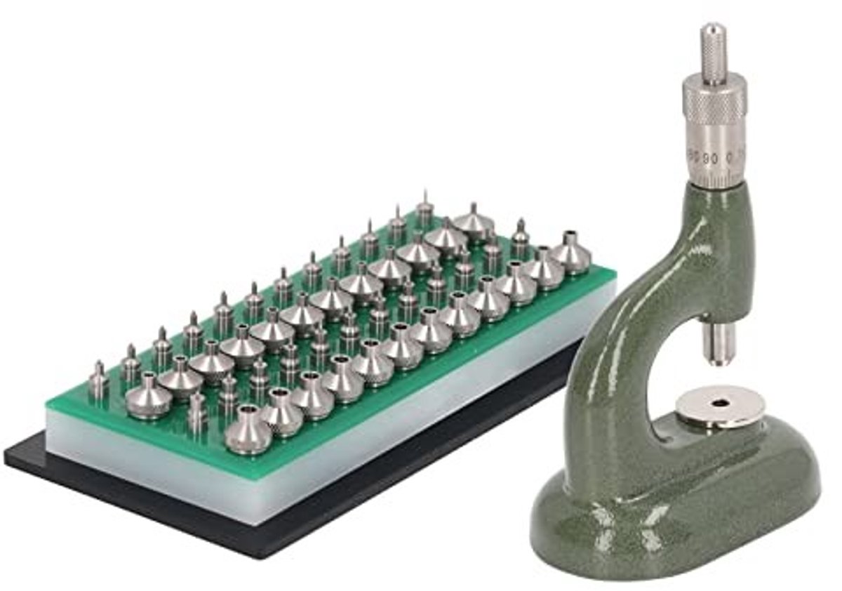 Dailygoods - Horlogejuweelpers voor Horlogereparatie met 48 Matrijzen