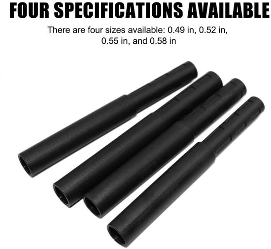 Dailygoods- Golfclub Verlengstangen 5 Stuks - Corrosiebestendig - Lichtgewicht - Grafiet - Vervangende Schacht - Extenders - Golfclub Verlengers van Dailygoods — afbeelding 5