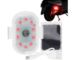 Knipperlichten Set - Noodverlichting Auto - Veiligheid Verkeer - RGB Kleuren Instelbaar - Compact Formaat - Roze