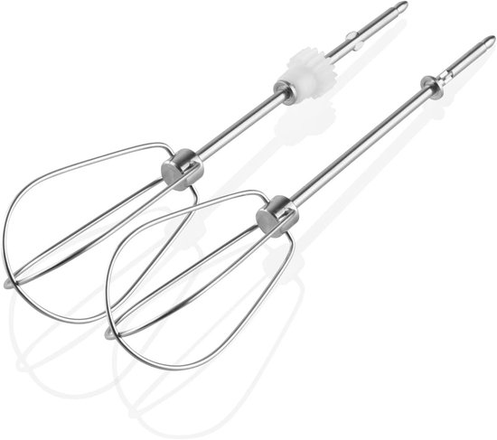 Handmixer met Kom - Keukenmixer Klopper - Beslag Maken - Met Roterende Kom - 3.6 Liter - Wit — afbeelding 3