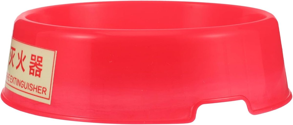 Brandblusser Basis - Blusser Houder - Auto Veiligheid - Zelfverlichtend Ontwerp - 20.5 x 20.5 cm - Rood