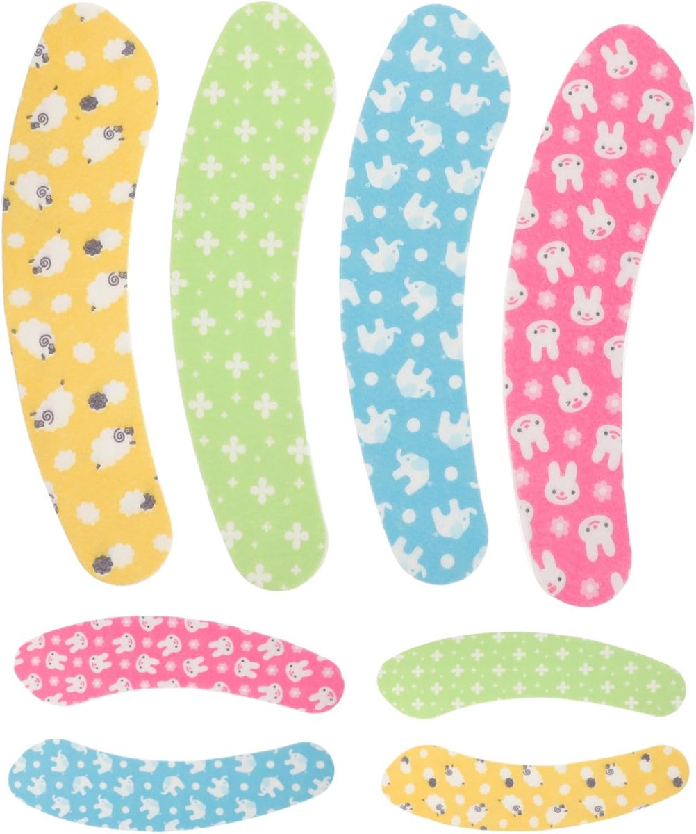 Toiletzitting Hoezen - Zachte Pads - Comfort Verhogend - Wasbaar en Herbruikbaar - 4 Paren - Assorti