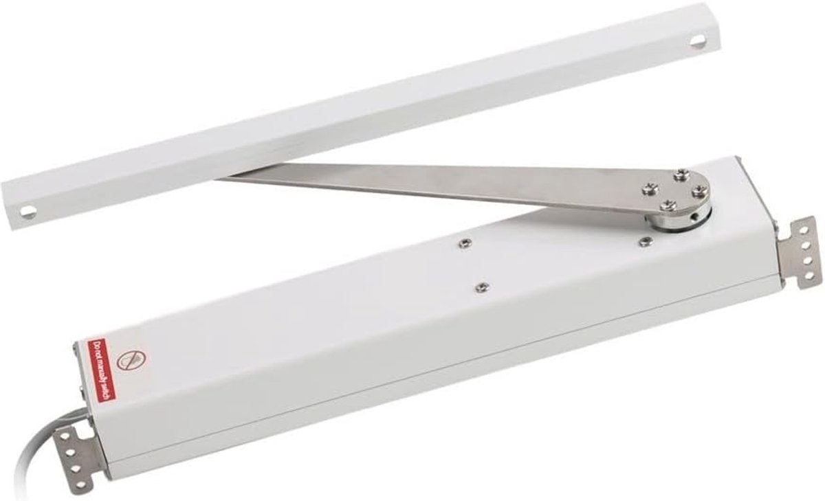 Elektrische Raamopener - Automatische Vensteropener - Ventilatie Bediening - Stil Rolmechanisme - 35 x 10 x 7 cm - Zilver
