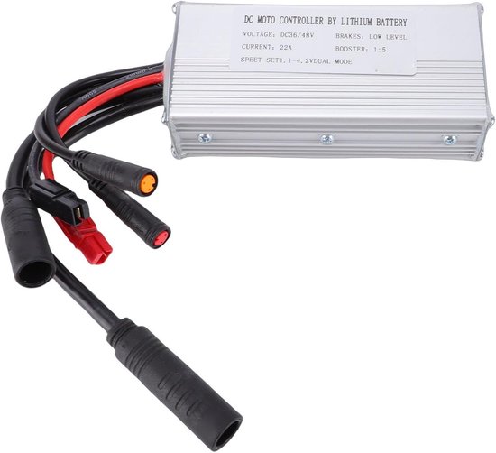 Golfkar Controller - Waterdichte Module - Betrouwbaar Rijden - Aluminium Koeling - 22A - Zwart — afbeelding 3