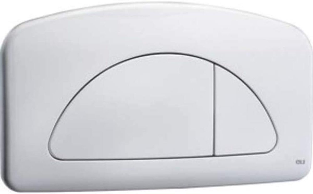 Bedieningsplaat - Dubbele Knop - Badkamer Vernieuwen - Dubbele Spoeling - 1 Pounds - Jade