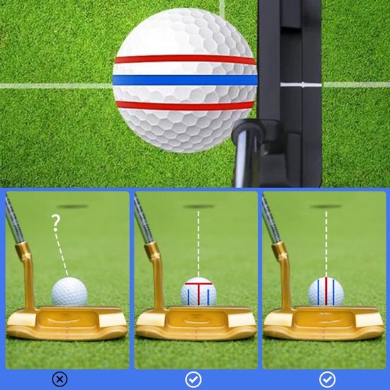 Dailygoods - 6-delige Golfbal Markeringsgereedschapsset van Dailygoods — afbeelding 5