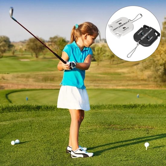 Golf Teller Mini - Golf Slagenteller - Golf Score Indicator - 2 Stuks - Lichtgewicht - Duurzaam Kunststof - Scorecounter van GOLF — afbeelding 4