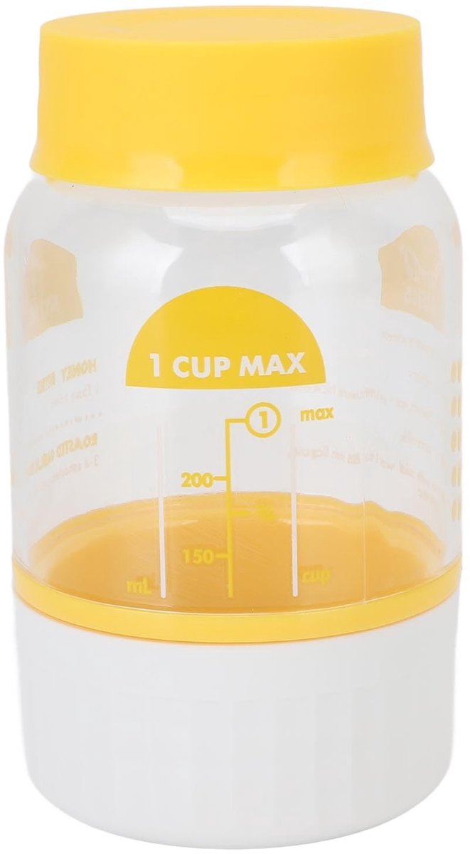Dailygoods- Boter Maker - Zelfgemaakte Boter Cup - Vaatwasmachinebestendig - Plastic - Eenvoudig Botermaakproces - Handige Zeef - Nette Verzameling - Botermaker