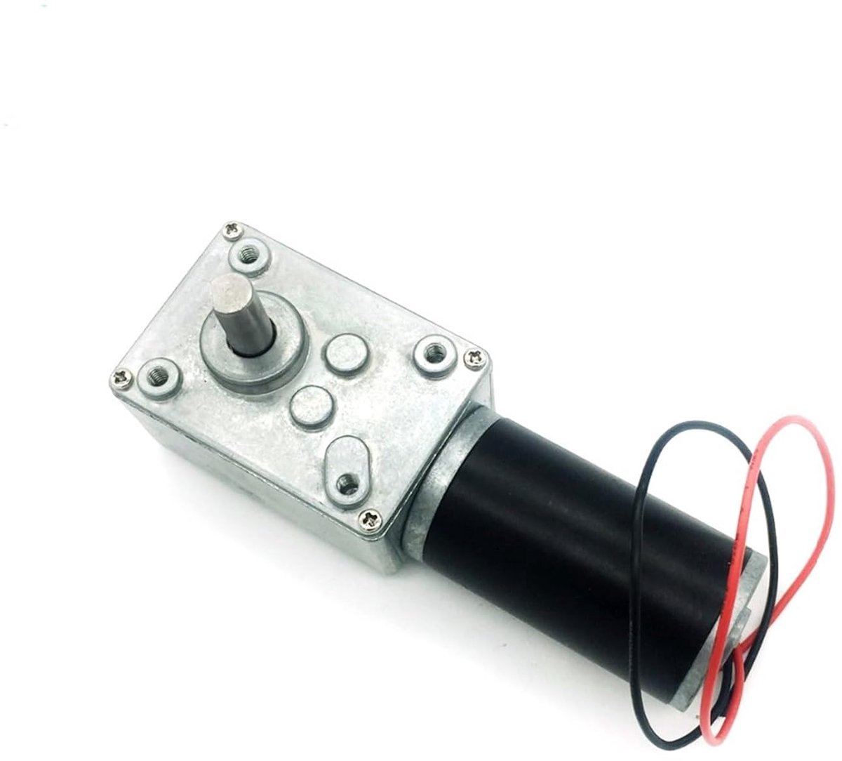 Transmissiemotor Kit - Gelijkstroom Motor - Automatiseringsprojecten Bouwen - Zelfvergrendelend Mechanisme - 70 kg/cm Koppel - Metaal