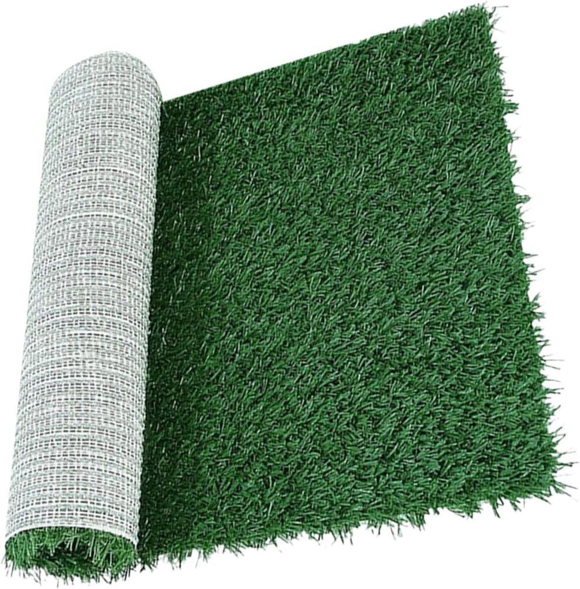 Kunstgras Puppy Trainingsmat - Hondenplasmat Zindelijkheidstraining - Zindelijkheidstraining Honden - Geurremmend Ontwerp - 57 x 38.5 cm - Groen