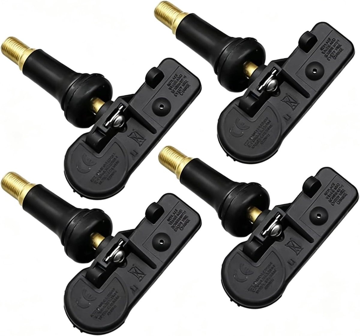 Bandenspanningssensor - TPMS Sensor - Veilig Rijden - Directe Vervanging - Standaard - Zwart