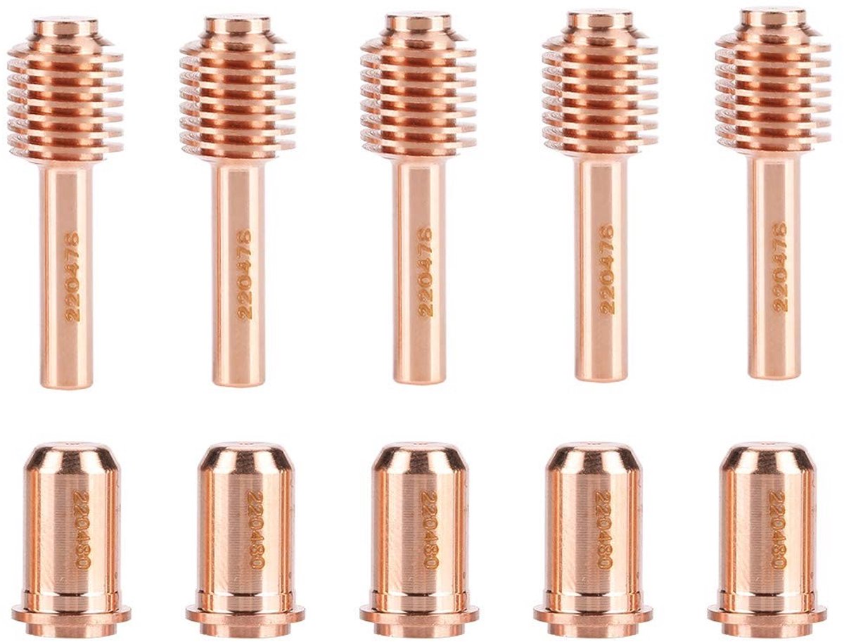 Dailygoods - Cutter Tips voor Plasma Snijtoorts (5 Stuks)