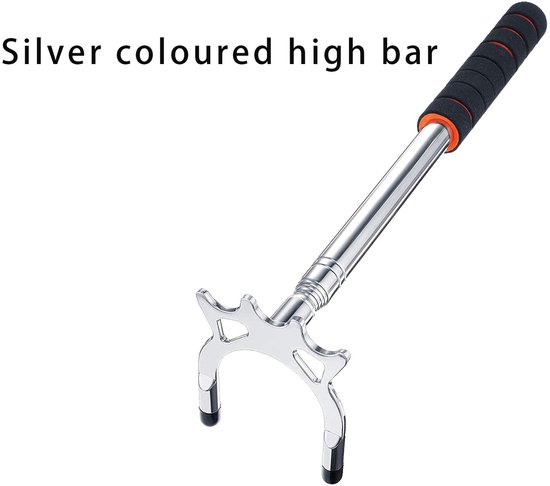 Solidchoice- Snooker Keu Telescopisch - Snooker Cue Stick - Brug met 3 Messing Brugkoppen - Pooltafel Accessoires - Roestvrij Staal - Totale Lengte 1,5 Meter - Biljartbrug van Solidchoice — afbeelding 3