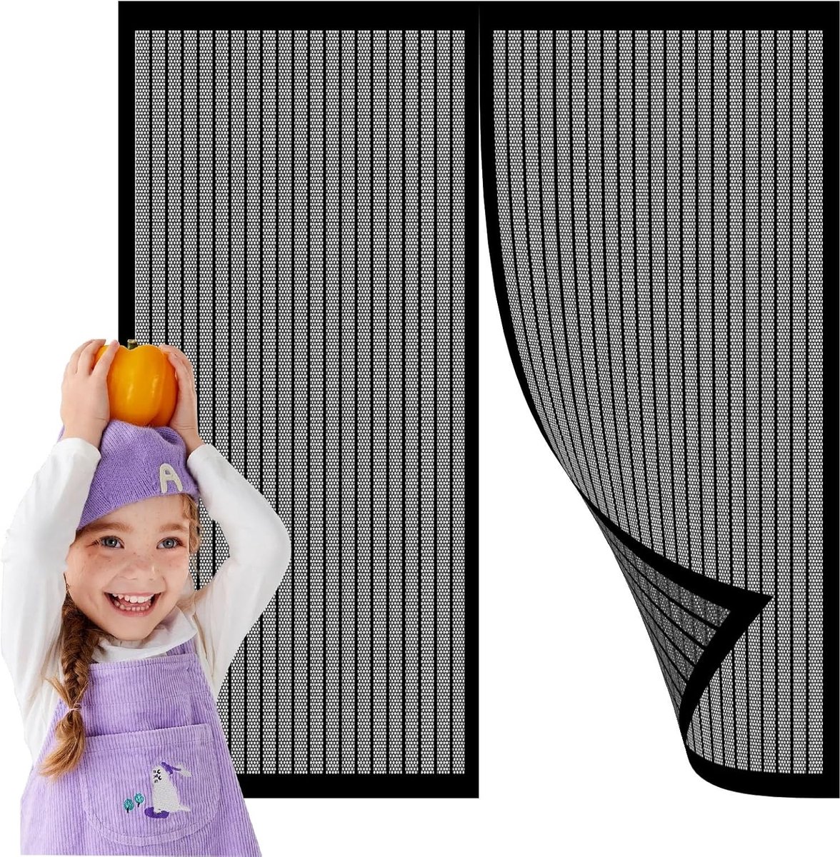 Magnetisch Hor - Insectenscherm Deur - Buiten Blijven - Eenvoudige Montage - 69 x 145 cm -
