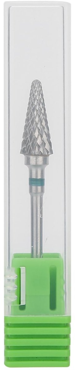 Dailygoods- Nagelboor professionele conische vorm - Manicureboor - Wolfraamstaal - Draagbaar - Opbergdoos - Hoge slijtvastheid