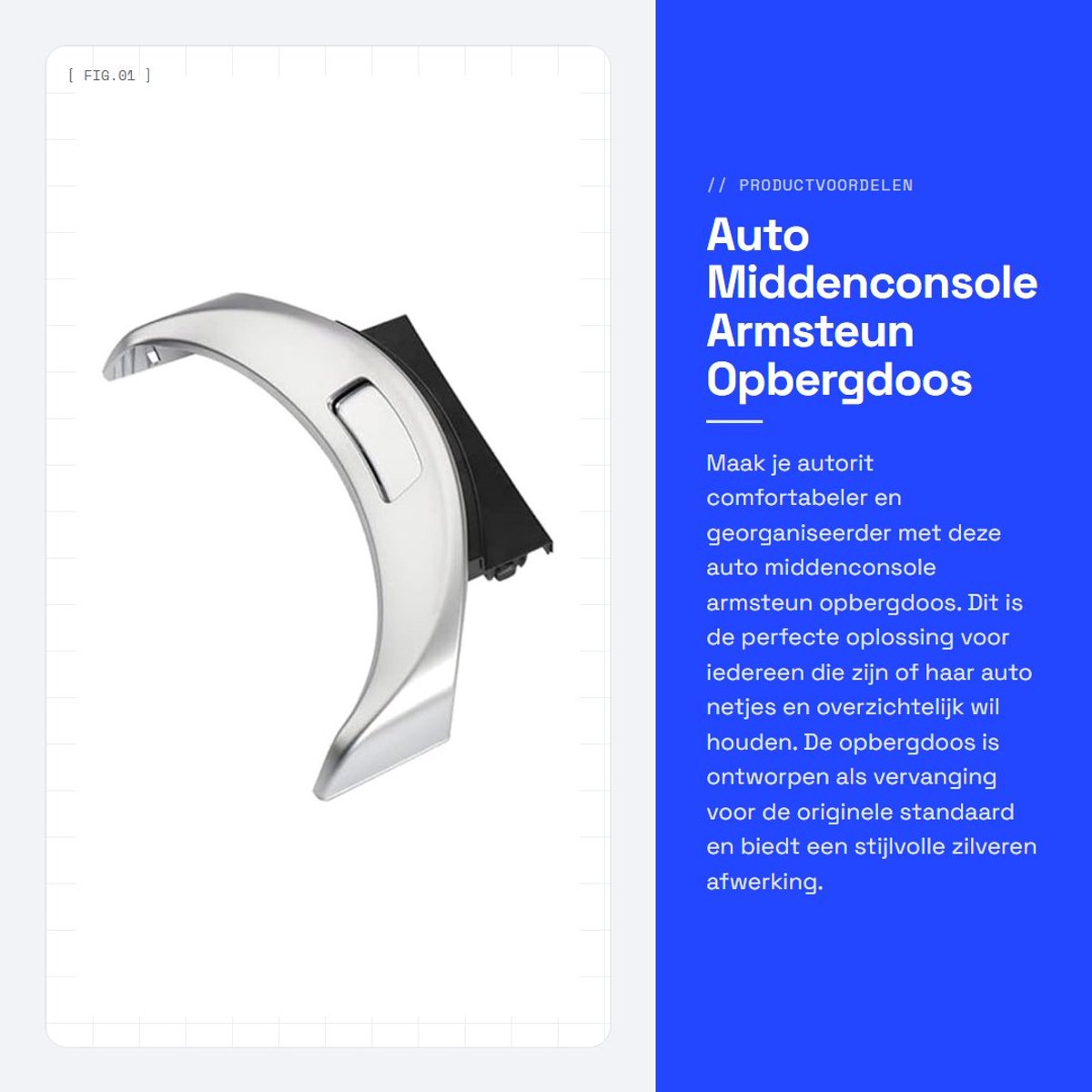 Store_7 - Auto Middenconsole Armsteun - Opbergdoos Accessoire