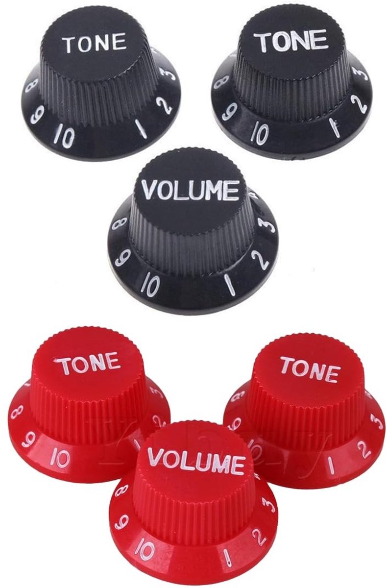 Dailygoody - Imperial Inch Size Knoppen - Elektrische Gitaar - Crème