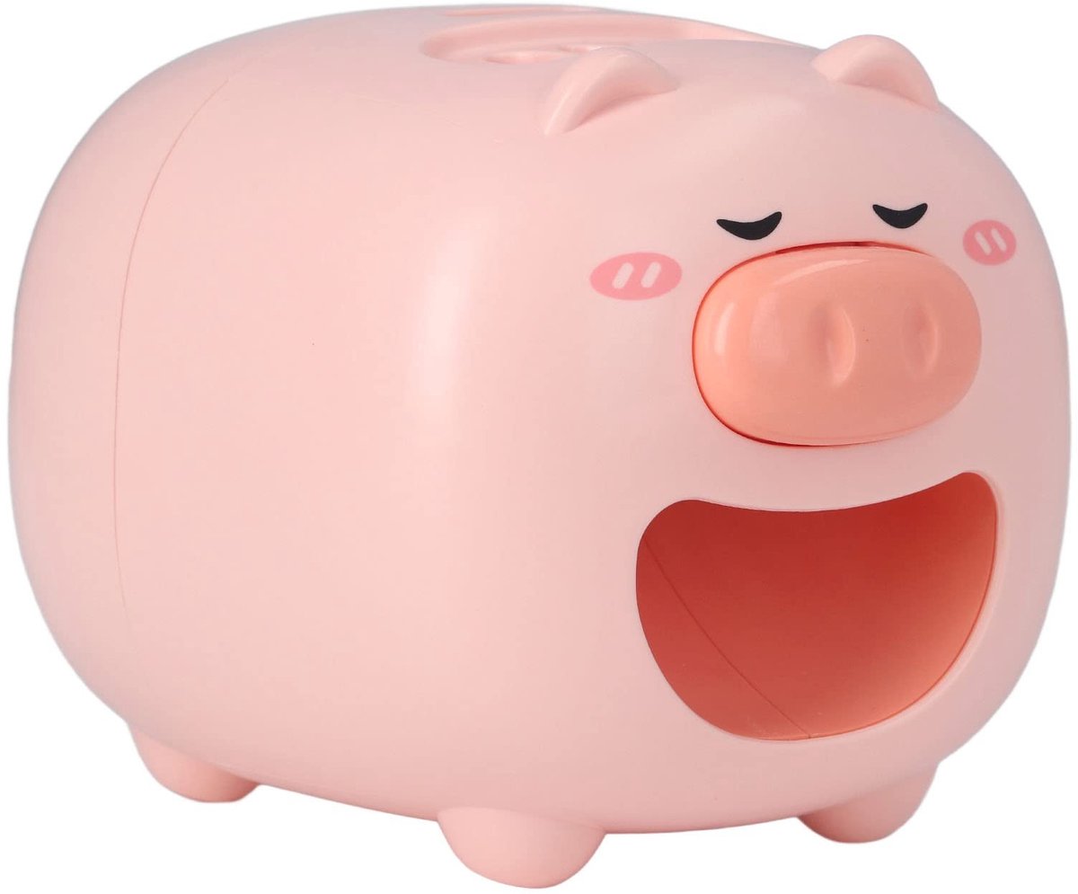 Dailygoods - Zonnebloempitten Dunschiller Pela Pipas Zonnebloemzaad Automatische Dunschiller Sheller Opener Machine Varkenvorm Elektrische Meloenzaadsheller Voor Geschenken (Verrukkelijk)