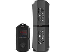 Aquarium Verwarmer - Vis Tank - Water Opwarmen - Dubbele Temperatuurregeling - 150W - Zwart