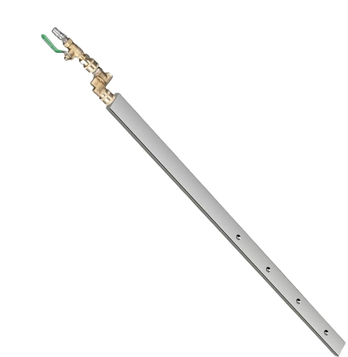 Radiatorstaaf - Reinigingsstaaf - Koelsysteem Reinigen - Dynamische Reinigingshoek - 45 cm - Zilver
