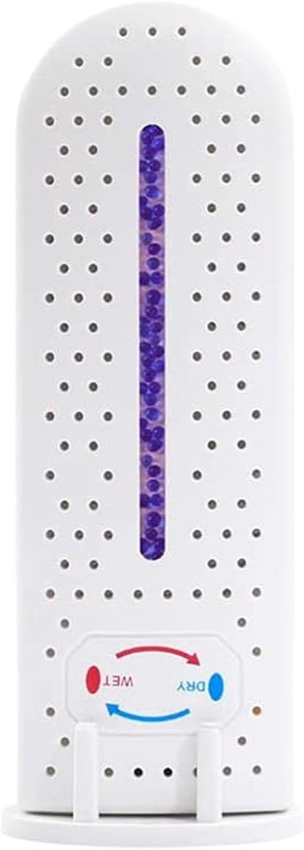 Luchtontvochtiger - Vochtvreter - Schimmel Voorkomen - Compact Ontwerp - 8 cm breed - Wit