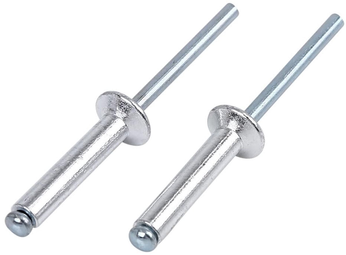 Dailygoods- Blindklinknagels 20 Stuks - Aluminium 5 x 25 mm - Klinknagels voor Leer - Holnieten - Klinknagel Tang - Gebruiksgereedschap voor Montage