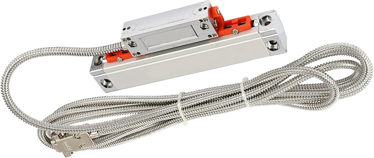 Lineaire schaalset - Optische liniaal - Precisie meten - Hoge compatibiliteit - 1020mm - Zilver