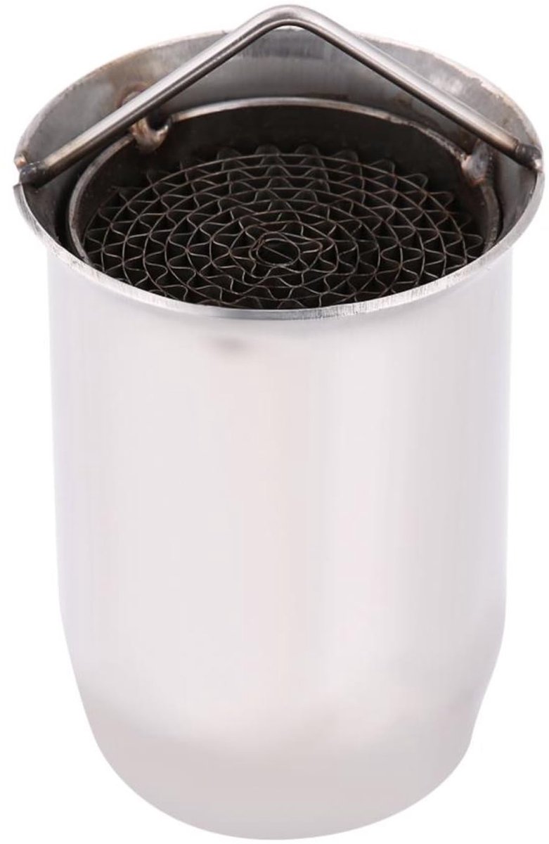Dailygoods - Universele Motorfiets Uitlaatpijp Demper 51mm Geluiddemper