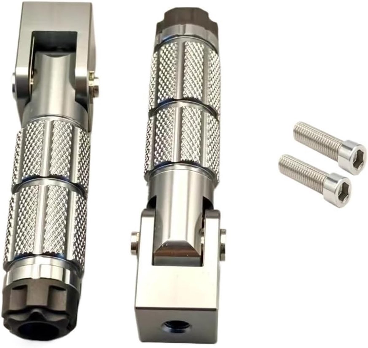 Voetsteunen Motor - Pedaal Steunen - Veilig Rijden - Antislip Oppervlak - 8mm Universeel - One Color