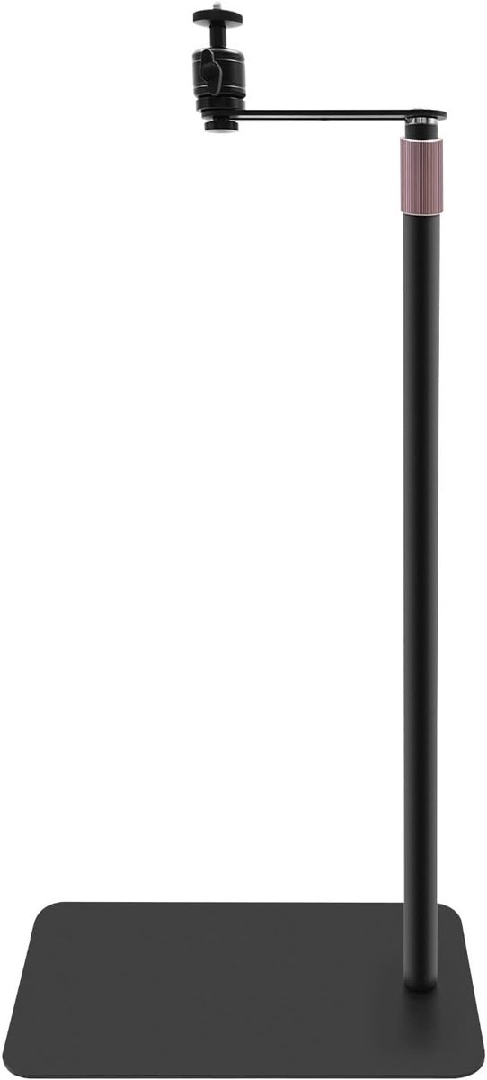 Projector Standaard - Beamer Vloerstandaard - Thuisbioscoop Creëren - 360° Draaibaar - 60-120 cm - Zwart